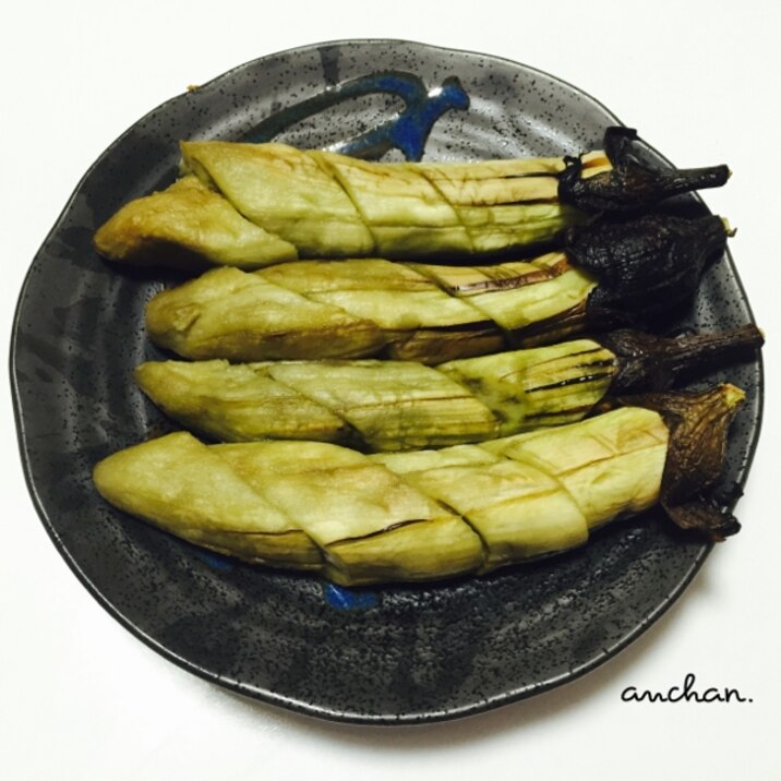 魚焼きグリルで簡単 焼きナス レシピ 作り方 By なーちゃんまま 楽天レシピ